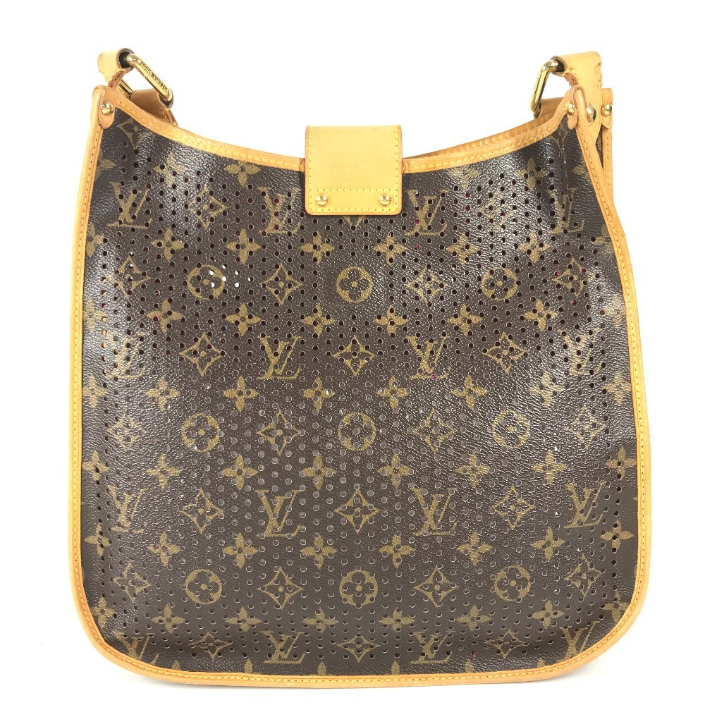 LOUIS VUITTON M95172 MonogramPerfo Musette Bag Crossbody Shoulder Bag MonogramCanvas pink/Brown Used