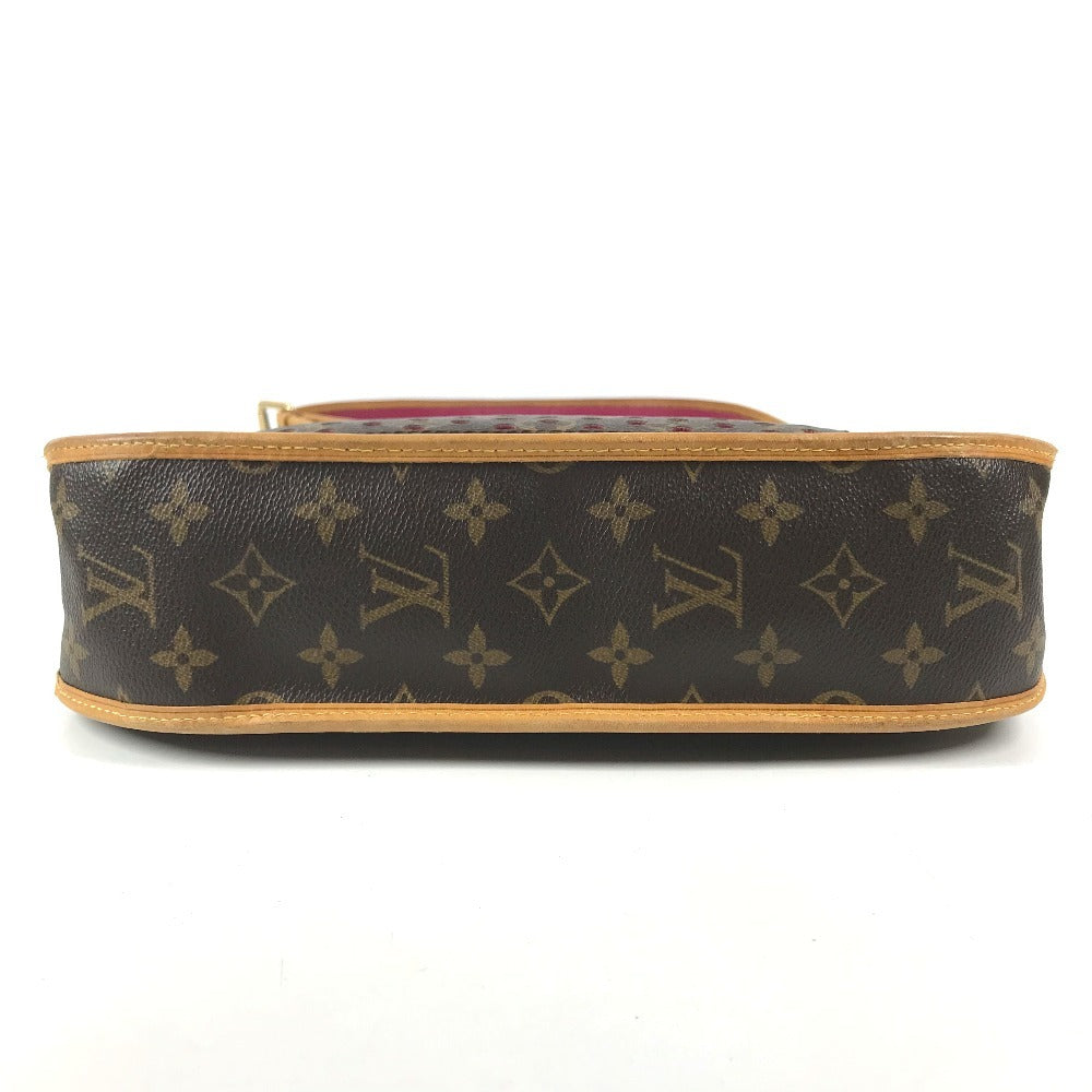 LOUIS VUITTON M95172 MonogramPerfo Musette Bag Crossbody Shoulder Bag MonogramCanvas pink/Brown Used