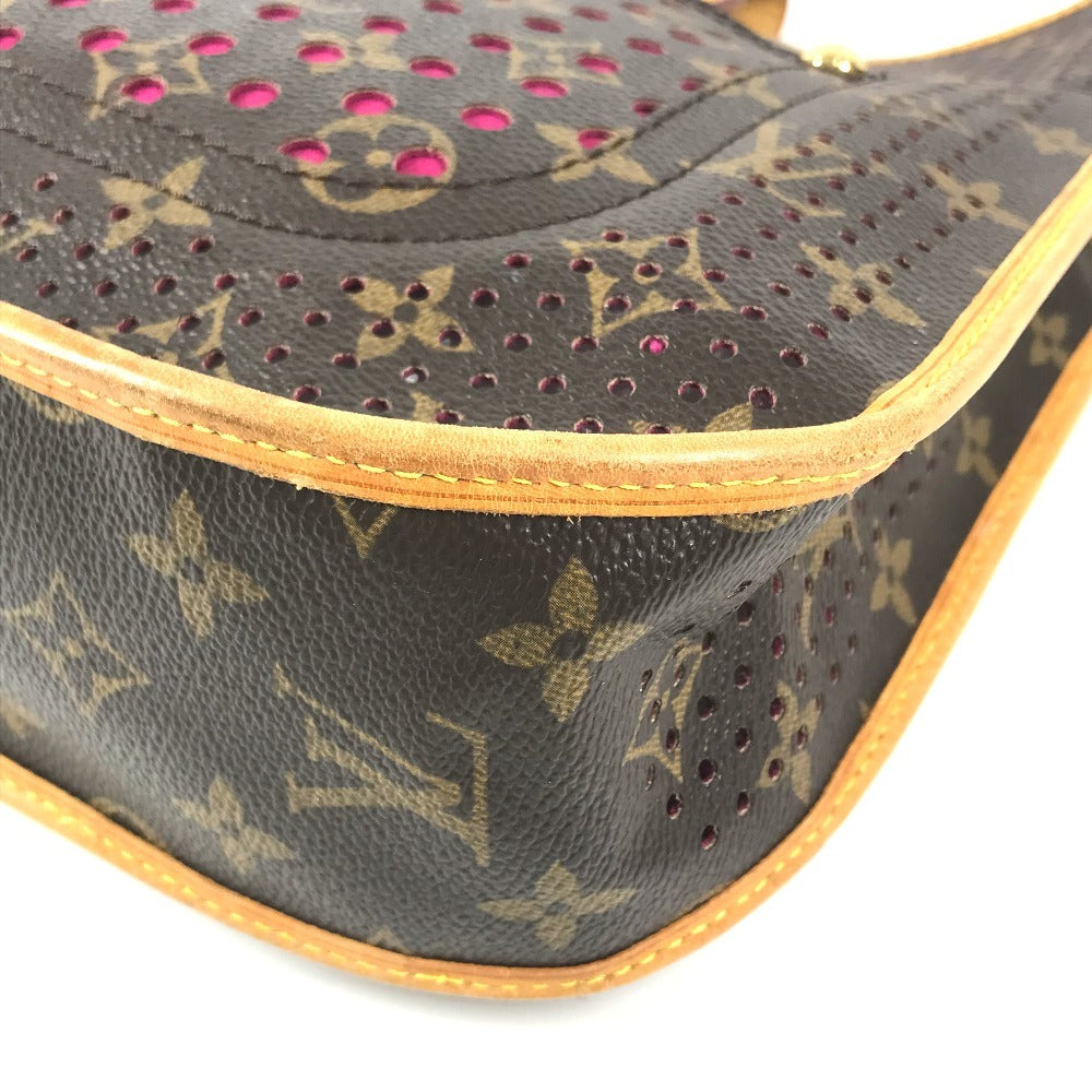 LOUIS VUITTON M95172 MonogramPerfo Musette Bag Crossbody Shoulder Bag MonogramCanvas pink/Brown Used