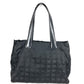 CHANEL A15991 CC CC Mark logo New Travel Line MM New Travel Line MM Shoulder bag, handbag, shoulder bag Tote Bag Leather / Nylon Black Used