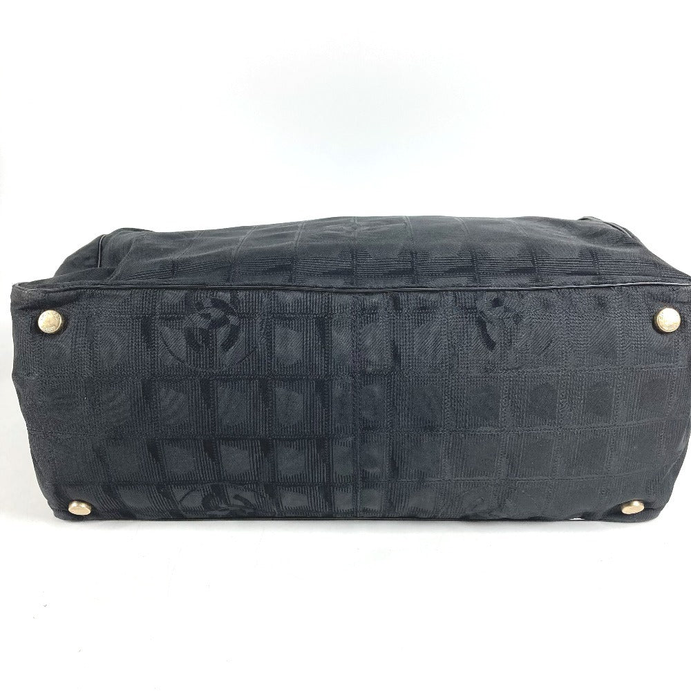 CHANEL A15991 CC CC Mark logo New Travel Line MM New Travel Line MM Shoulder bag, handbag, shoulder bag Tote Bag Leather / Nylon Black Used