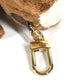 LOUIS VUITTON M03388 Monogram Bag Charm LV Dog Dog Charm Key Holder Faux fur Brown/White Used