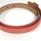 CHANEL B11P CC CC Mark logo Thin belt, belt for bottoms, buckle belt Patent Leather pink Used