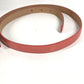 CHANEL B11P CC CC Mark logo Thin belt, belt for bottoms, buckle belt Patent Leather pink Used