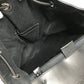 GUCCI 495563 GG Supreme logo bag backpack Backpack PVC/Leather Black Used