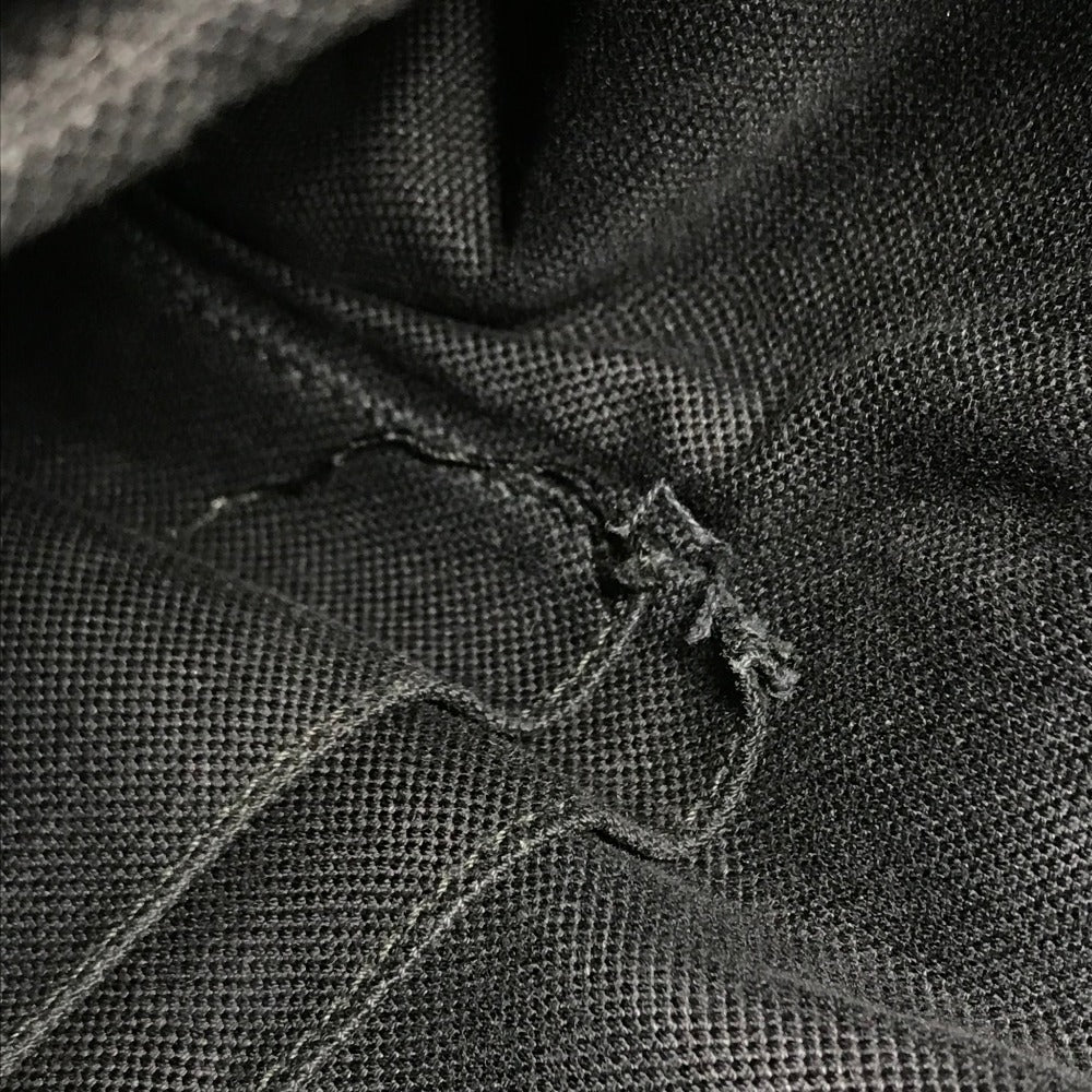 GUCCI 495563 GG Supreme logo bag backpack Backpack PVC/Leather Black Used