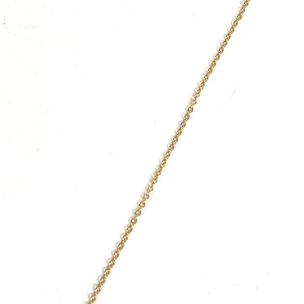 TIFFANY&Co. K18 Gold 18K Return to Heart Necklace with Diamond Accessories Jewelry Chain Necklace Necklace YG750 Gold/Gold Used