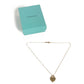 TIFFANY&Co. K18 Gold 18K Return to Heart Necklace with Diamond Accessories Jewelry Chain Necklace Necklace YG750 Gold/Gold Used