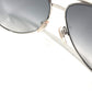 LOUIS VUITTON Z0340U Attitude pilot Glasses, Eyewear sunglasses Metal Silver Used