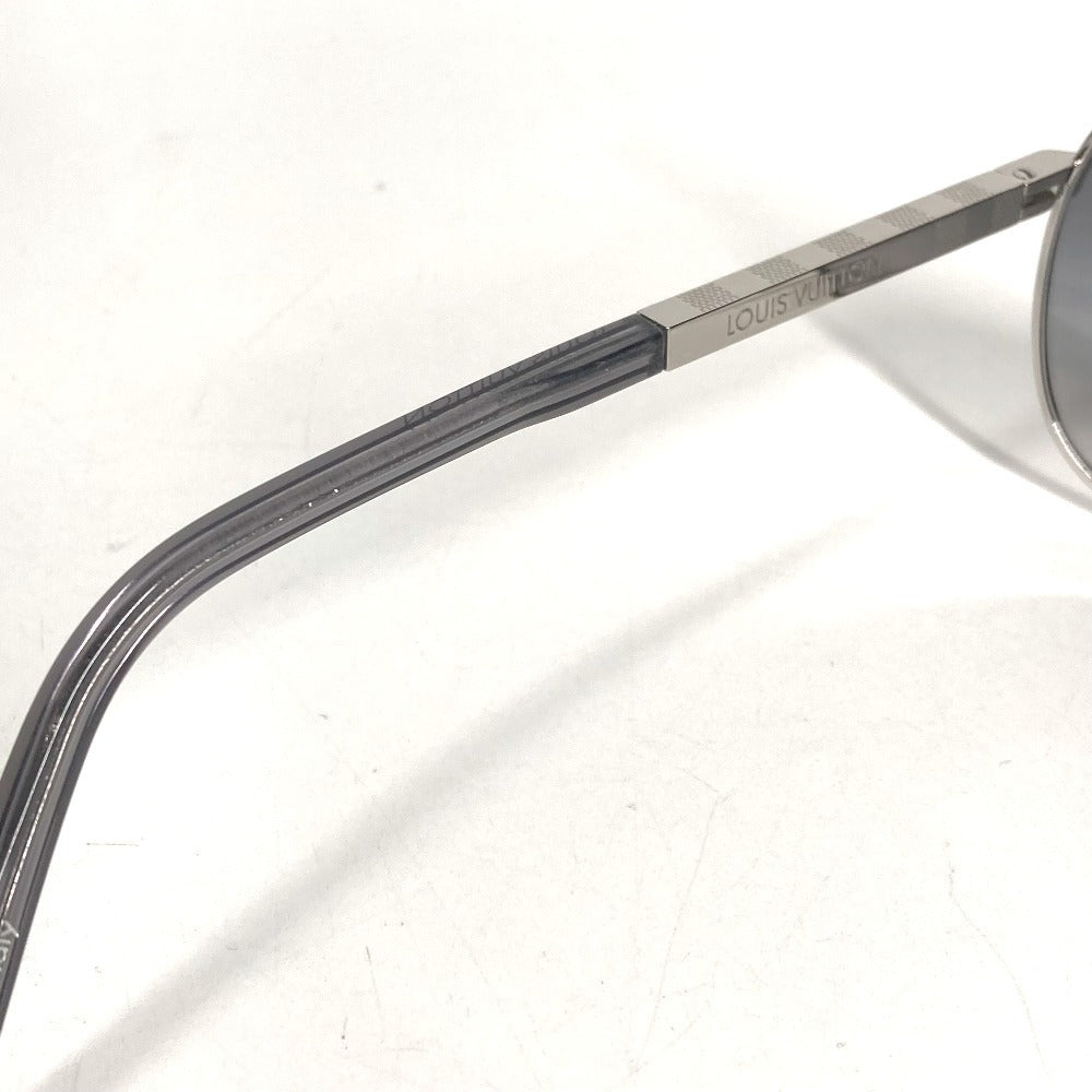 LOUIS VUITTON Z0340U Attitude pilot Glasses, Eyewear sunglasses Metal Silver Used