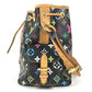 LOUIS VUITTON M42230 MonogramMulticolore Petit Noe Shoulder bag, drawstring bag Shoulder Bag MonogramMulticoloreCanvas Black Used