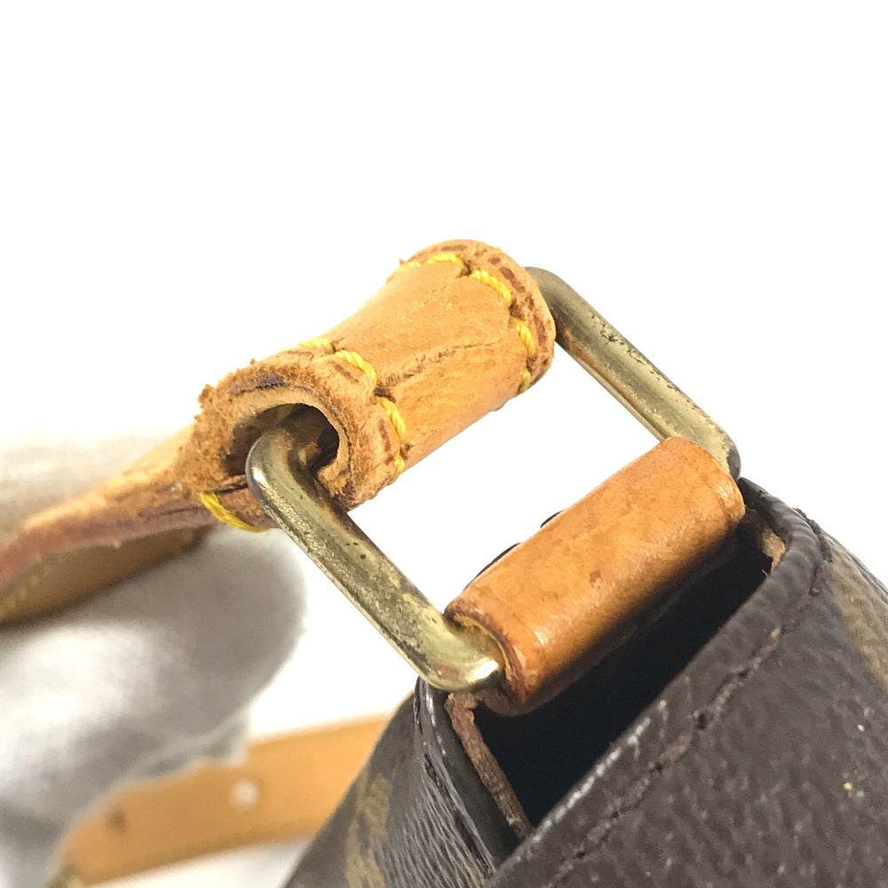 LOUIS VUITTON M51258 Monogram Mus Salsa Short Mus Salsa Shoulder bag with flap closure, Pochette Shoulder Bag MonogramCanvas Brown Used