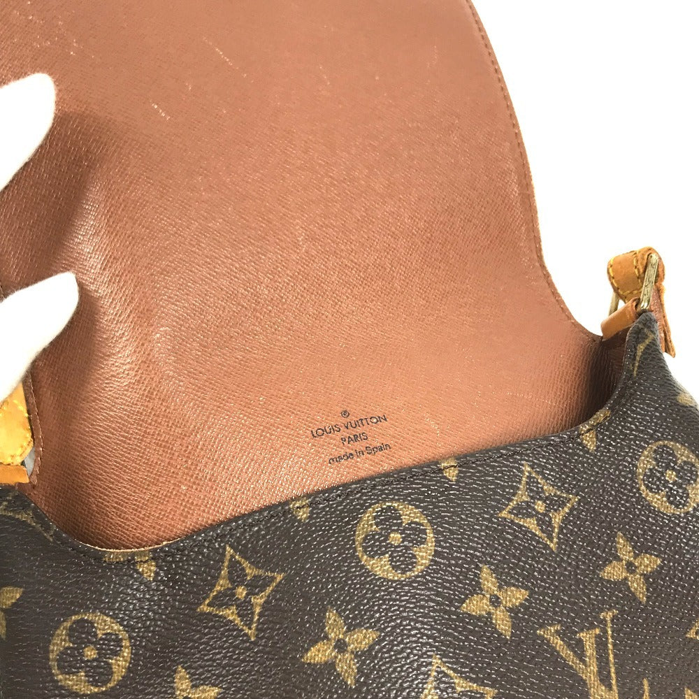 LOUIS VUITTON M51258 Monogram Mus Salsa Short Mus Salsa Shoulder bag with flap closure, Pochette Shoulder Bag MonogramCanvas Brown Used