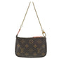 LOUIS VUITTON M60290 Monogram Porter Line Mini Pochette Accessoires Bag, Shoulder Bag, Chain Bag, Pouch Hand Bag MonogramCanvas Brown Used