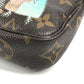 LOUIS VUITTON M60290 Monogram Porter Line Mini Pochette Accessoires Bag, Shoulder Bag, Chain Bag, Pouch Hand Bag MonogramCanvas Brown Used