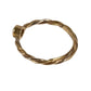 CARTIER K18 Gold 18K Twist Stone Accessory Jewelry Ring YG750 Gold Used