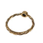 CARTIER K18 Gold 18K Twist Stone Accessory Jewelry Ring YG750 Gold Used