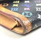 LOUIS VUITTON Ｍ92658 MonogramMulticolore Porte Tresor International Tri-fold Wallet Long Wallet Long Wallet MonogramMulticoloreCanvas Black Used