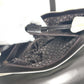 GUCCI 000 0844 Vintage Logo Tote Bag Flap Handbag Suede/Leather Unisex Black
