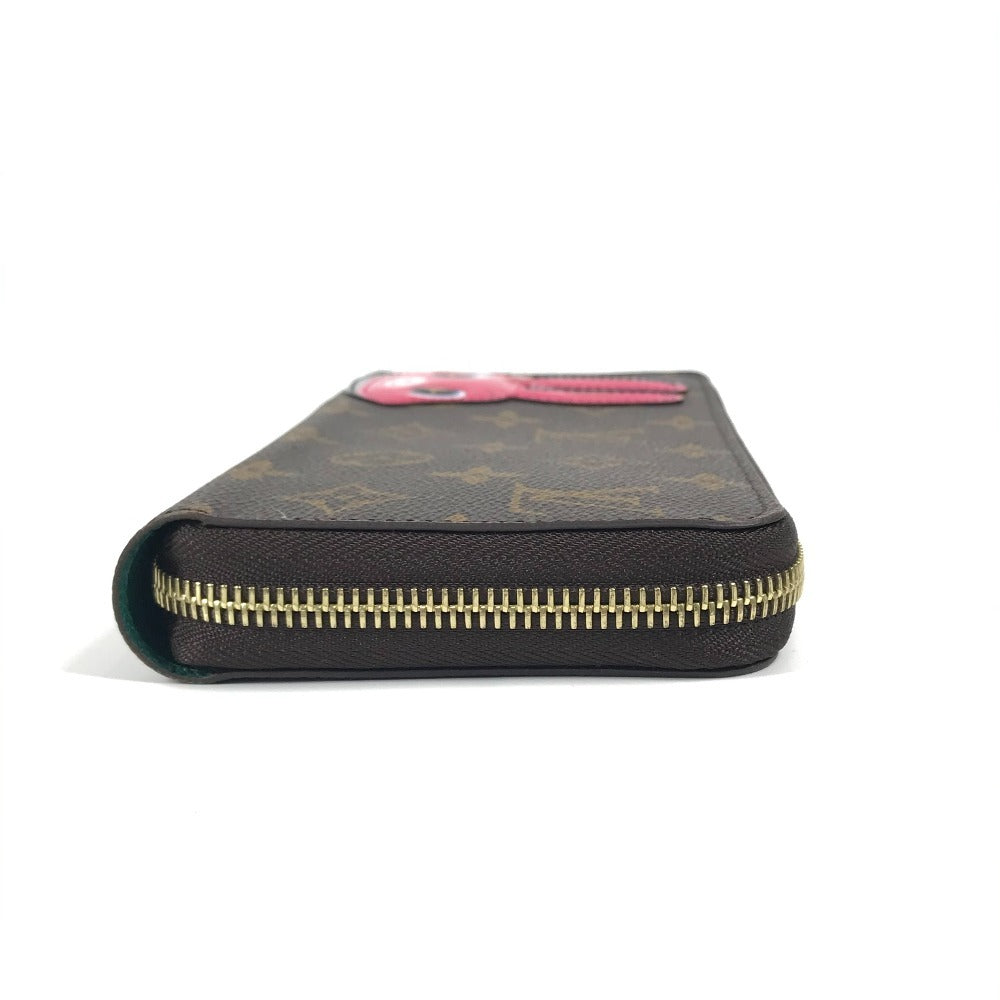 LOUIS VUITTON M83689 Monogram Nicolas Ghesquière Rabbit Zippy Wallet, Round Zipper Long Wallet, Monogram Canvas, Women's, Brown