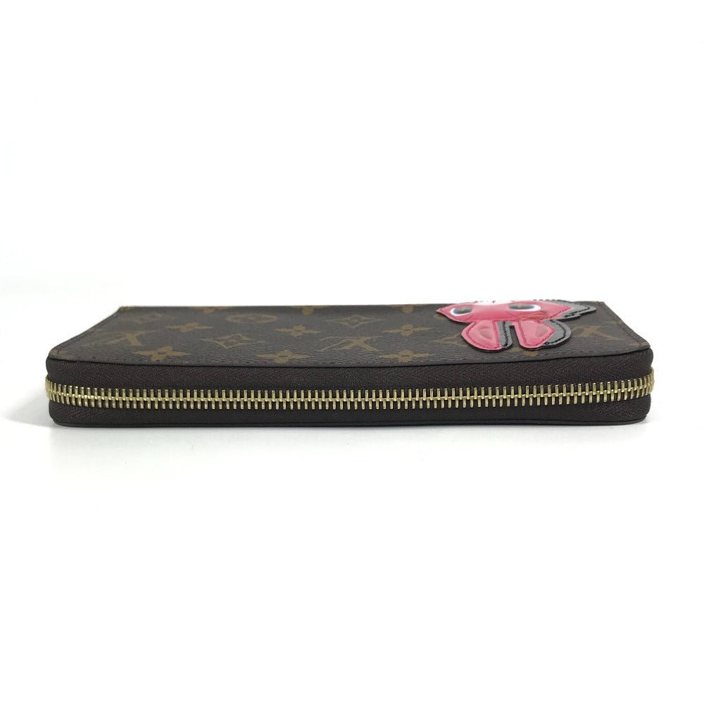 LOUIS VUITTON M83689 Monogram Nicolas Ghesquière Rabbit Zippy Wallet, Round Zipper Long Wallet, Monogram Canvas, Women's, Brown