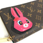 LOUIS VUITTON M83689 Monogram Nicolas Ghesquière Rabbit Zippy Wallet, Round Zipper Long Wallet, Monogram Canvas, Women's, Brown