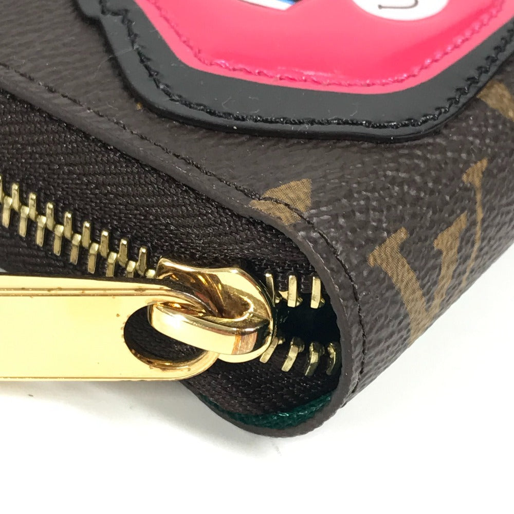 LOUIS VUITTON M83689 Monogram Nicolas Ghesquière Rabbit Zippy Wallet, Round Zipper Long Wallet, Monogram Canvas, Women's, Brown