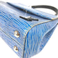 LOUIS VUITTON M51392 Epi Denim Cluny BB 2-Way Bag, Shoulder Bag, Crossbody Bag, Flap Handbag, Epi Leather, Women's, Blue