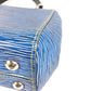 LOUIS VUITTON M51392 Epi Denim Cluny BB 2-Way Bag, Shoulder Bag, Crossbody Bag, Flap Handbag, Epi Leather, Women's, Blue
