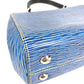 LOUIS VUITTON M51392 Epi Denim Cluny BB 2-Way Bag, Shoulder Bag, Crossbody Bag, Flap Handbag, Epi Leather, Women's, Blue