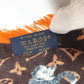 LOUIS VUITTON MP2265 Large Scarf, Etoile Catgram, Cat Fringe Shawl Stole, Wool, Women's, Brown