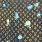 LOUIS VUITTON MP2265 Large Scarf, Etoile Catgram, Cat Fringe Shawl Stole, Wool, Women's, Brown