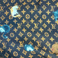 LOUIS VUITTON MP2265 Large Scarf, Etoile Catgram, Cat Fringe Shawl Stole, Wool, Women's, Brown
