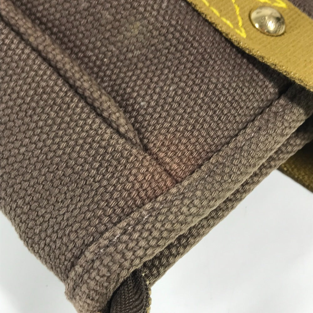 LOUIS VUITTON M40086 アンティグア カバ MM カバMM カバン トートバッグ 肩掛け ショルダーバッグ レザー/キャンバス ユニセックス ブラン ブラウン