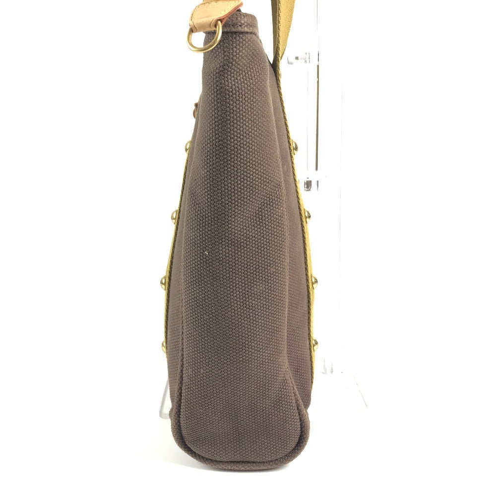 LOUIS VUITTON M40086 アンティグア カバ MM カバMM カバン トートバッグ 肩掛け ショルダーバッグ レザー/キャンバス ユニセックス ブラン ブラウン