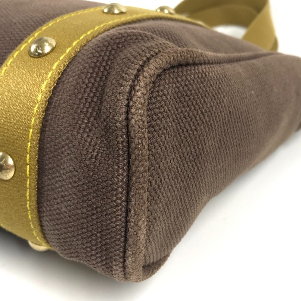LOUIS VUITTON M40086 アンティグア カバ MM カバMM カバン トートバッグ 肩掛け ショルダーバッグ レザー/キャンバス ユニセックス ブラン ブラウン
