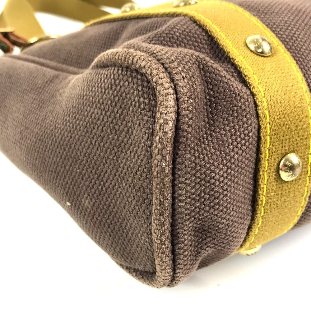 LOUIS VUITTON M40086 アンティグア カバ MM カバMM カバン トートバッグ 肩掛け ショルダーバッグ レザー/キャンバス ユニセックス ブラン ブラウン