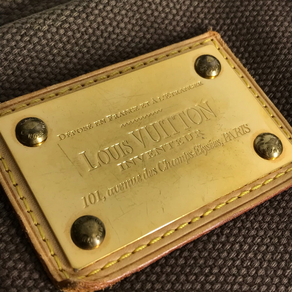 LOUIS VUITTON M40086 アンティグア カバ MM カバMM カバン トートバッグ 肩掛け ショルダーバッグ レザー/キャンバス ユニセックス ブラン ブラウン