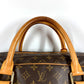 LOUIS VUITTON M40074 Monogram Carryall Bag, Travel Bag, Boston Bag, Monogram Canvas, Unisex