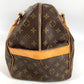 LOUIS VUITTON M40074 Monogram Carryall Bag, Travel Bag, Boston Bag, Monogram Canvas, Unisex