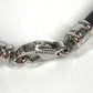 BVLGARI Choker Accessory Leather Necklace Unisex Black