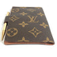 LOUIS VUITTON R20007 Monogram Agenda Mini, Agenda Mini Notebook, Stationery, with Mini Pencil, Planner Cover, Monogram Canvas, Unisex, Brown