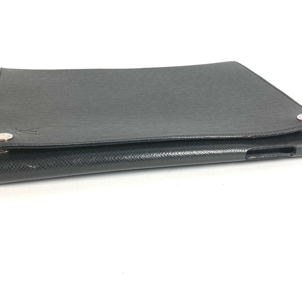 LOUIS VUITTON M93804 タイガ エテュイ iPadケース アイパッド タブレット ケース カバー iPadケース タイガレザー ユニセックス アルドワーズ ブラック