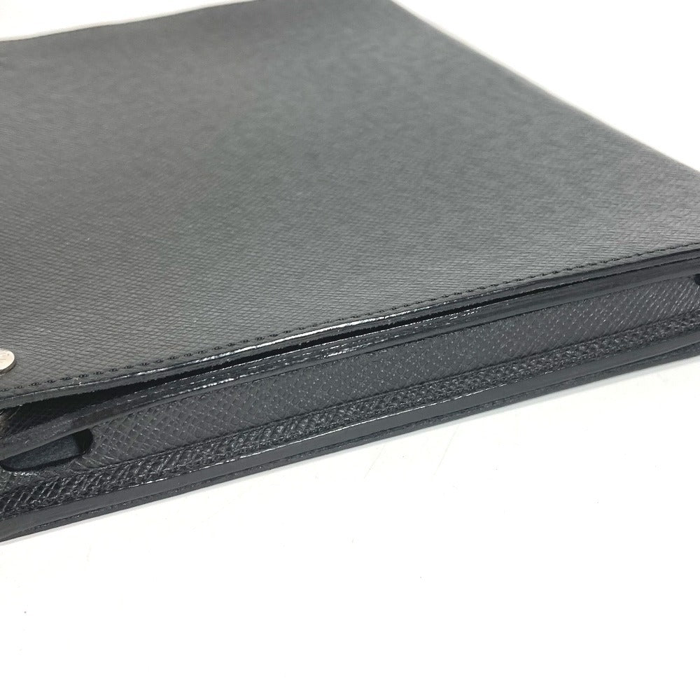 LOUIS VUITTON M93804 タイガ エテュイ iPadケース アイパッド タブレット ケース カバー iPadケース タイガレザー ユニセックス アルドワーズ ブラック