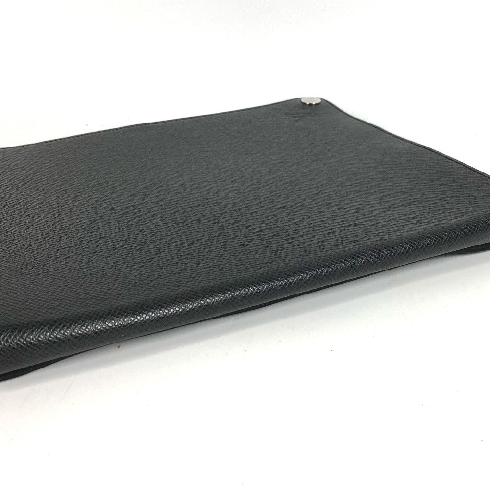 LOUIS VUITTON M93804 タイガ エテュイ iPadケース アイパッド タブレット ケース カバー iPadケース タイガレザー ユニセックス アルドワーズ ブラック