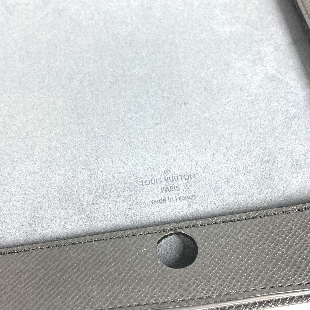 LOUIS VUITTON M93804 タイガ エテュイ iPadケース アイパッド タブレット ケース カバー iPadケース タイガレザー ユニセックス アルドワーズ ブラック