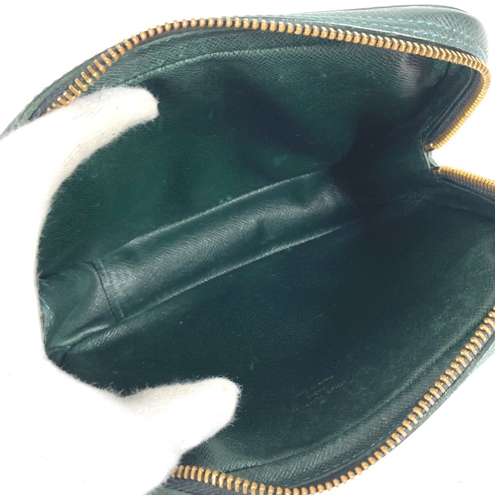 LOUIS VUITTON M30304 Taiga Accessory Pouch, Makeup Pouch, Cosmetic Pouch, Clutch Bag, Taiga Leather, Unisex, Episea, Green