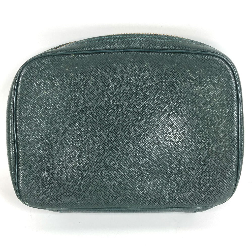 LOUIS VUITTON M30304 Taiga Accessory Pouch, Makeup Pouch, Cosmetic Pouch, Clutch Bag, Taiga Leather, Unisex, Episea, Green