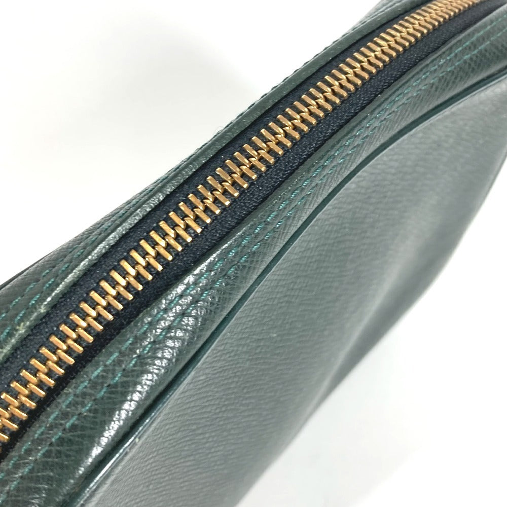 LOUIS VUITTON M30304 Taiga Accessory Pouch, Makeup Pouch, Cosmetic Pouch, Clutch Bag, Taiga Leather, Unisex, Episea, Green