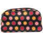 BVLGARI PARFUMS All-Over Logo Makeup Pouch Cosmetic Pouch Clutch Bag Pouch Polyester Unisex Black